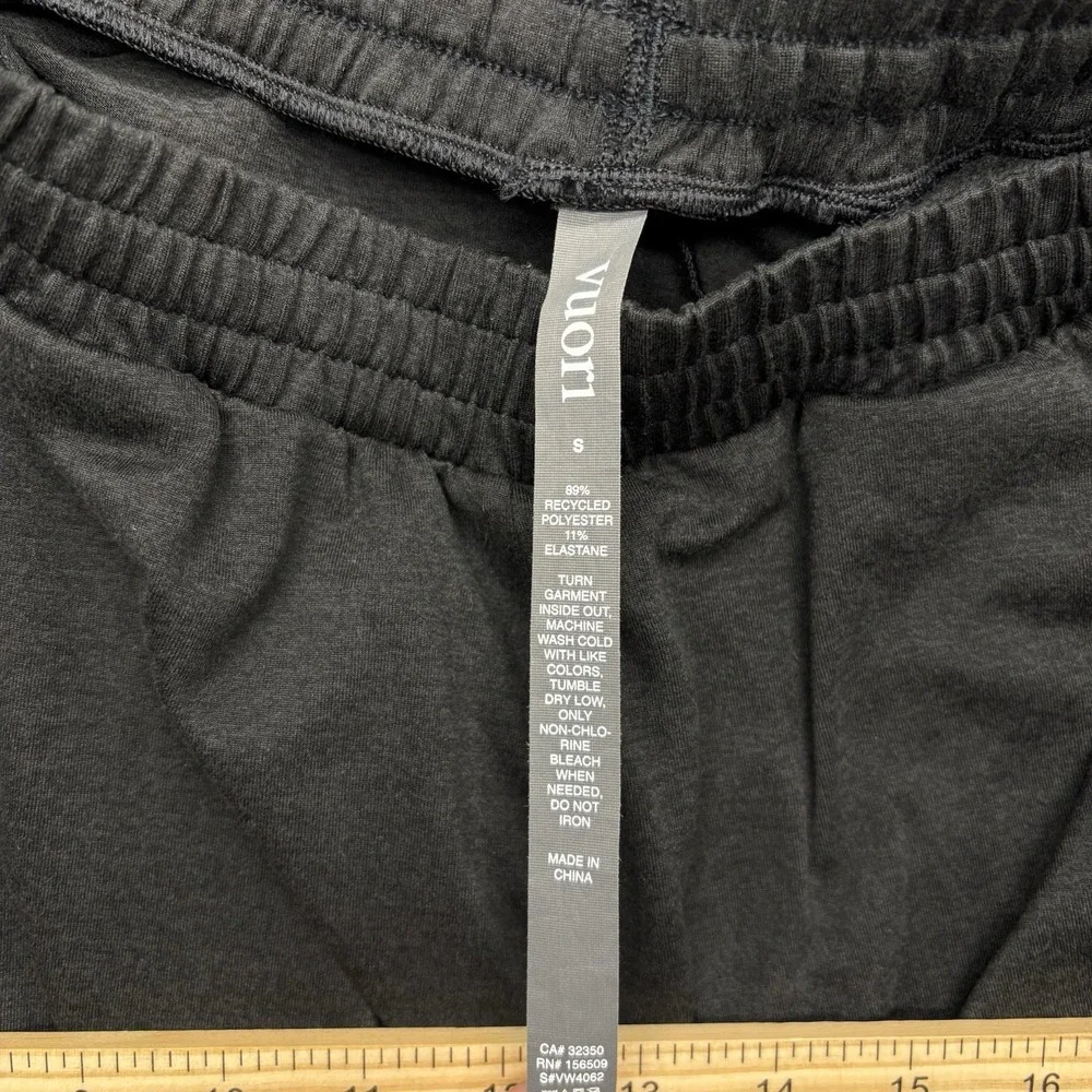 Vuori Boyfriend Cargo Jogger Womens Small Black Heather Dreamknit Sweatpants - Picture 6 of 12